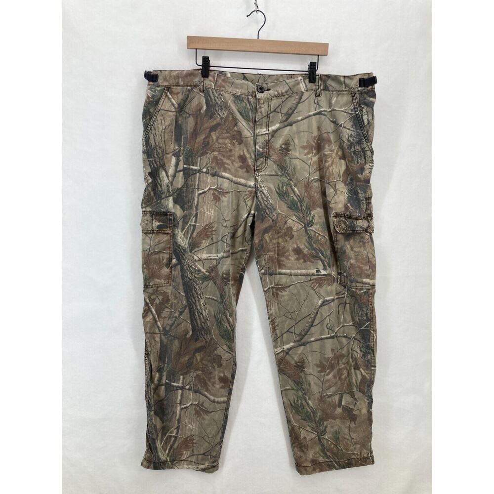 Vintage Ranger Hunting Pants Mens 2XL Woodland Camouflage Adjustable Waist Y2K‎